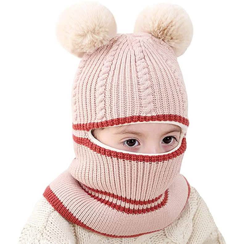 Toddler Fleece Lined Winter Bear Hat DailySale