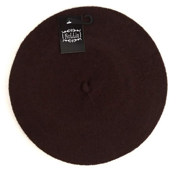 Traditional Women's Men's Solid Color Plain Wool French Beret One Size DailySale