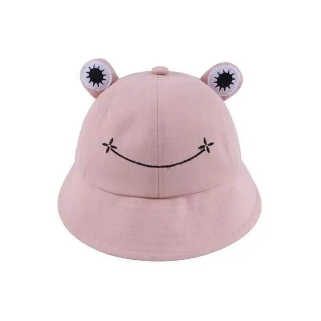Unique Design Frog Bucket Hat for Women Summer Autumn Plain Female Panama Outdoor Hiking Beach Fishing Cap Sunscreen Woman Sunhat Stevvex