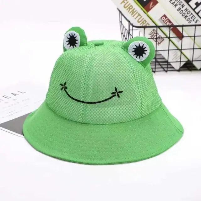 Unique Design Frog Bucket Hat for Women Summer Autumn Plain Female Panama Outdoor Hiking Beach Fishing Cap Sunscreen Woman Sunhat Stevvex
