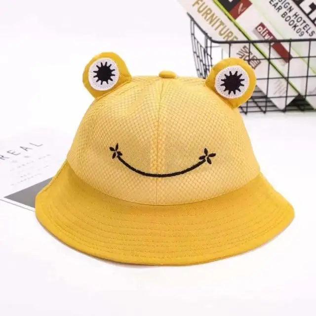 Unique Design Frog Bucket Hat for Women Summer Autumn Plain Female Panama Outdoor Hiking Beach Fishing Cap Sunscreen Woman Sunhat Stevvex