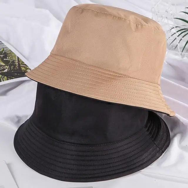 Unisex Double-faced Bucket Hat Colorful Sunscreen Women One Size Hat Outdoor Activities Modern Men Hats Stevvex