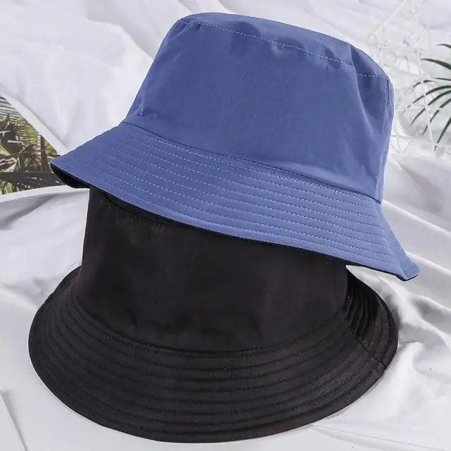 Unisex Double-faced Bucket Hat Colorful Sunscreen Women One Size Hat Outdoor Activities Modern Men Hats Stevvex