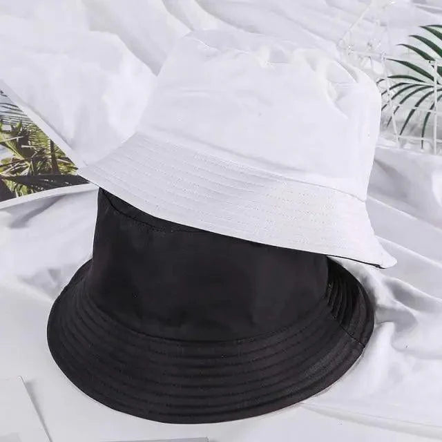 Unisex Double-faced Bucket Hat Colorful Sunscreen Women One Size Hat Outdoor Activities Modern Men Hats Stevvex