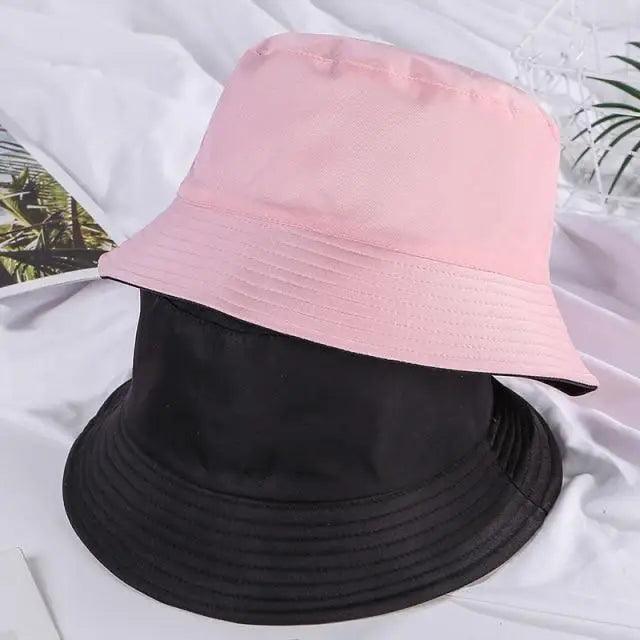 Unisex Double-faced Bucket Hat Colorful Sunscreen Women One Size Hat Outdoor Activities Modern Men Hats Stevvex