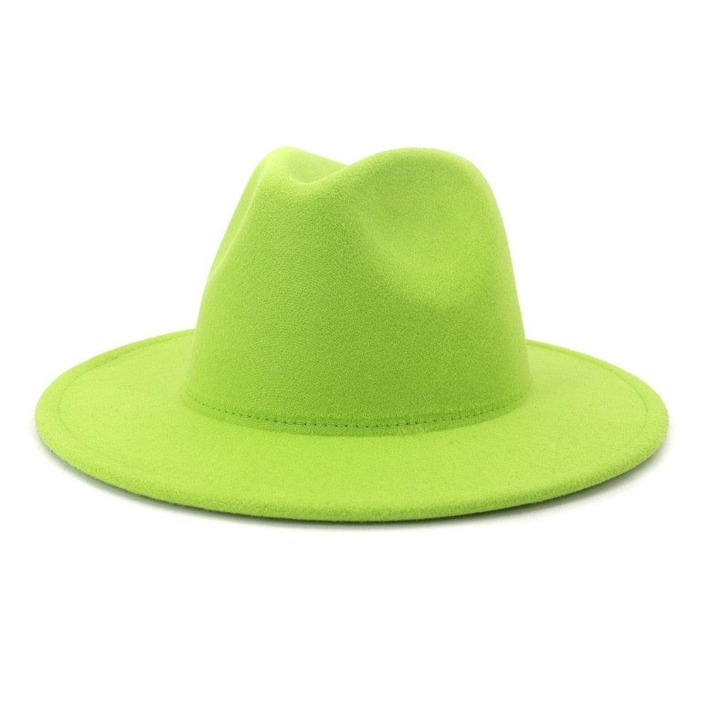 Unisex Fashion Solid Color Large Woolen Hat New Hat Fedora For Men Hats For Women Simple Modern Style Hat Autumn Fashion Hat Winter Multicolor Hat 58-61cm Stevvex