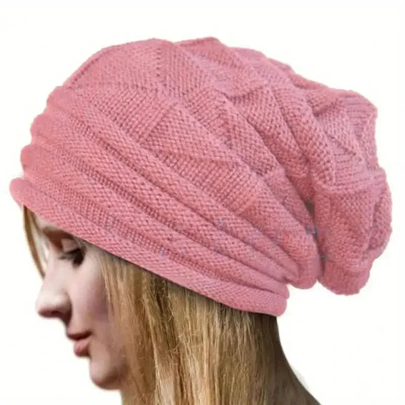Unisex Oversized Knitted Baggy Beanie DailySale
