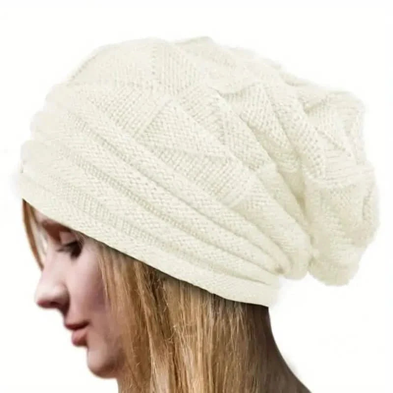 Unisex Oversized Knitted Baggy Beanie DailySale