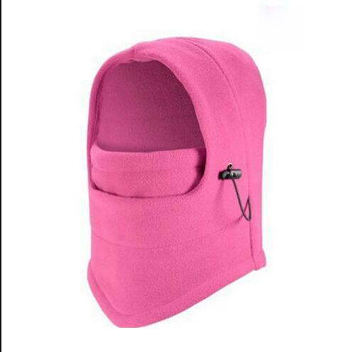 Unisex Polar Fleece Hood Hat Casual  Beanie Ski Snow Cap Snood Scarf Warmer Thermal Neckerchief Drawstring Soft Balaclava Pullover Knitted Beanie for Adults Men Women Ski Caps New Balaclava Party Mask Hat Caps For Skiing Bicycle Cycling Outdoor Headwarmer Stevvex