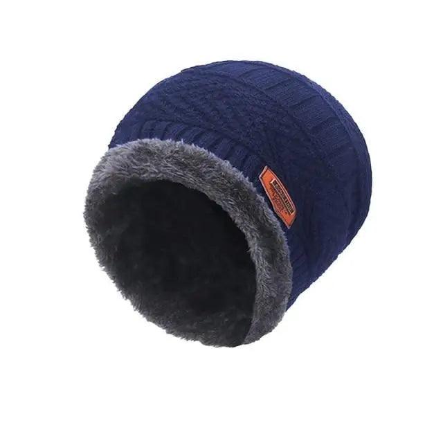 Unisex Winter Scarf Warm Beanies Breathable Hats One Size For Boys Modern Design Cap And Scarf Sets Stevvex
