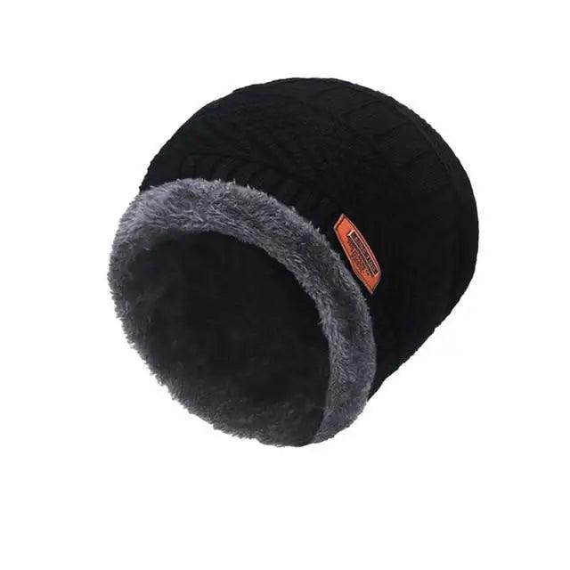 Unisex Winter Scarf Warm Beanies Breathable Hats One Size For Boys Modern Design Cap And Scarf Sets Stevvex