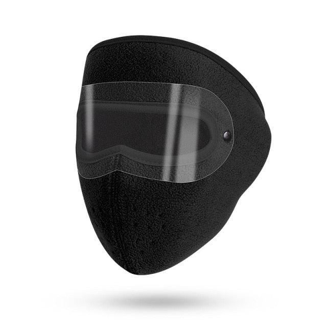 Unisex Winter Warm Mask Face Shield Cycling Caps for Outdoor Fishing Breathable Mask with HD Anti-fog Goggles Fleece Warm Scarf Sport Bandana Scarf Fishing Cycling Hiking Face Cover Neck Balaclava Neck Gaiter Warmer Face Mask Stevvex