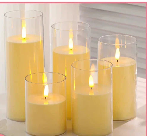 USB Rechargeable LED Pillar Candles V.I.P Digital Presence