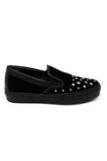 Salvatore Ferragamo Women Velvet Slip-On