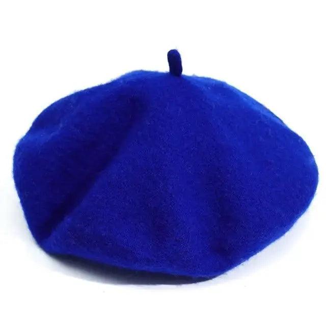 Vintage Beret Hat Flat Cap For Women Retro Classic Style Wool Beret Caps Modern Women Hats Stevvex