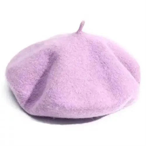 Vintage Beret Hat Flat Cap For Women Retro Classic Style Wool Beret Caps Modern Women Hats Stevvex