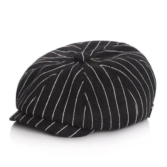 Vintage Children Winter Beret Caps Cute Octagonal Beret Soft Hat Comfortable Retro Style Caps For Children Stevvex