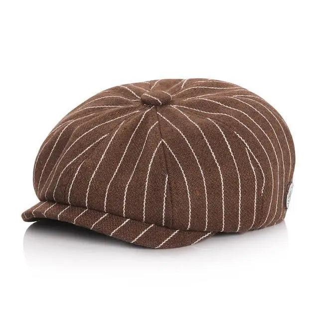 Vintage Children Winter Beret Caps Cute Octagonal Beret Soft Hat Comfortable Retro Style Caps For Children Stevvex