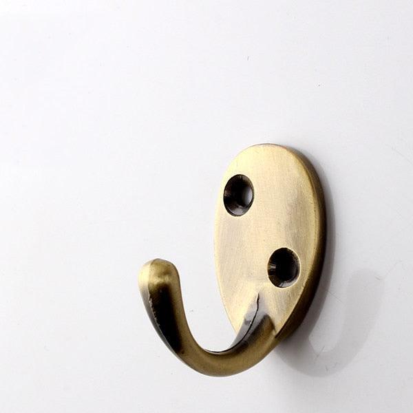 Vintage Hangers Hook Zinc Alloy Wall Hook Bronze Cloth Coat Bag Hat Hanging Hooks Bathroom Kitchen Antique Racks with Screws Vintage Antique Iron Bronze Hooks Stevvex