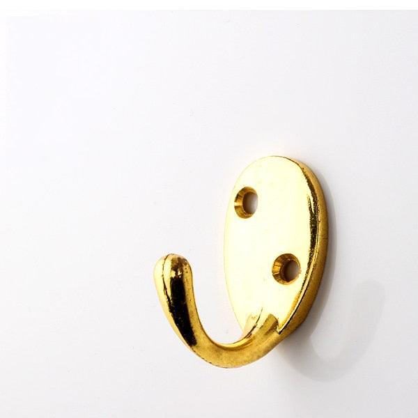 Vintage Hangers Hook Zinc Alloy Wall Hook Bronze Cloth Coat Bag Hat Hanging Hooks Bathroom Kitchen Antique Racks with Screws Vintage Antique Iron Bronze Hooks Stevvex