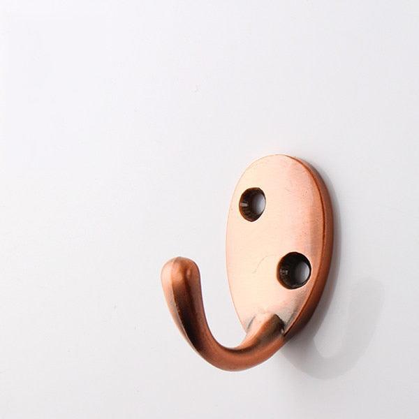 Vintage Hangers Hook Zinc Alloy Wall Hook Bronze Cloth Coat Bag Hat Hanging Hooks Bathroom Kitchen Antique Racks with Screws Vintage Antique Iron Bronze Hooks Stevvex