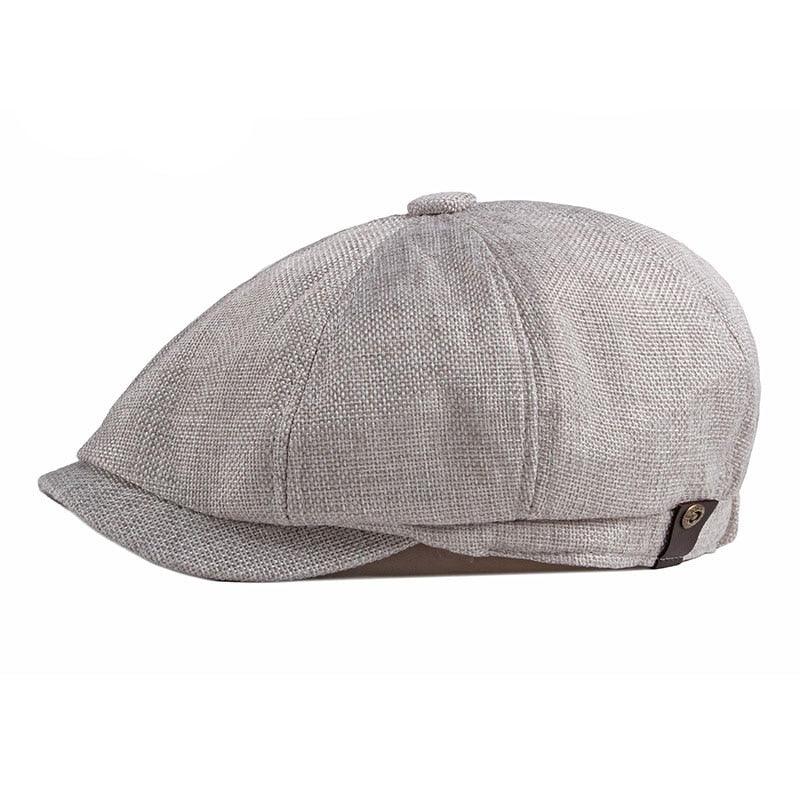 Vintage Men Beret Hats Classic Simple Winter Warm Caps Cotton Comfortable Autumn Beret Flat Hat Quality Durable Retro Men's Hat Unique Berets For Men Retro Cap Stevvex