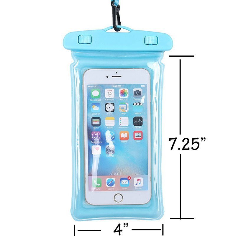 2-Pack Waterproof Phone Pouches – Fits Most Phones for Water Adventure