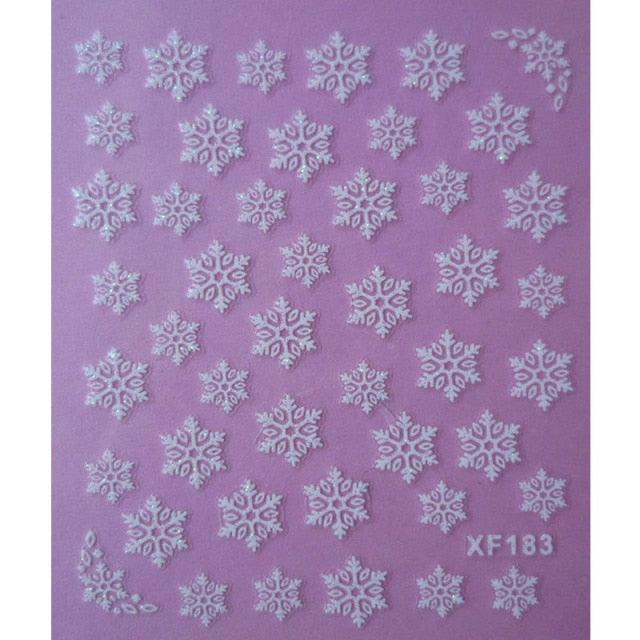 Waterproof Water Transfer Nails Art Sticker Fashion 3D Flower Design Girl And Women Manicure Tools Nail Decoration Decals Decorations Luxurious Nail Art Decoration White Feather Lace Flower Leaf Carving Design Exquisite Pattern Nail Art Supplies