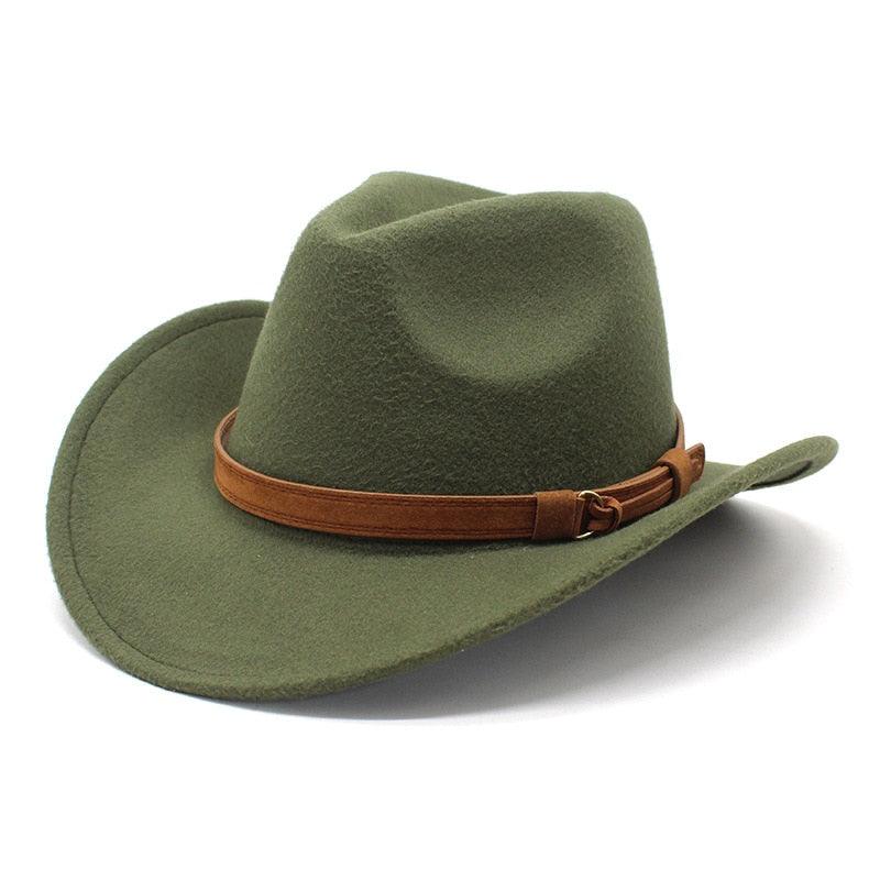 White Western Cowboy Cap For Men's Vintage Unique Water-Resistant Classic Cowboy Hat Wedding Party White Wool Wide Brim Fedoras Winter Luxury Elegant Hats For Autumn Stevvex