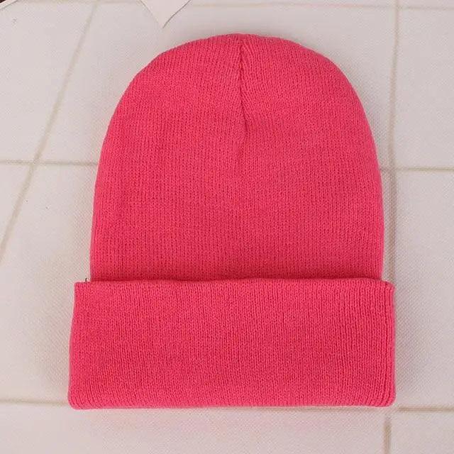 Winter Beanie Hats For Men And Women One Size Beanies Knitted Solid Cool Hat Girls Autumn Female Beanie Warm Comfortable Soft Casual Cap For Cold Weather Stevvex