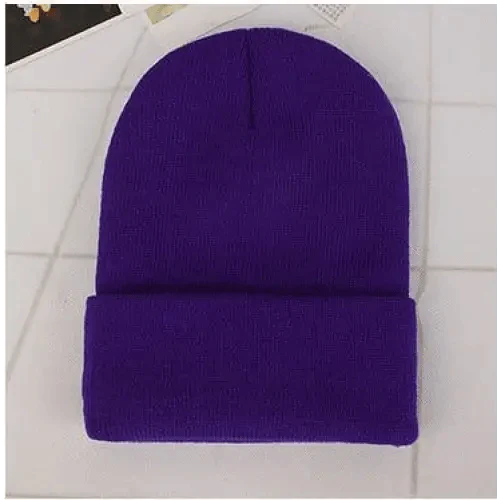 Winter Beanie Hats For Men And Women One Size Beanies Knitted Solid Cool Hat Girls Autumn Female Beanie Warm Comfortable Soft Casual Cap For Cold Weather Stevvex
