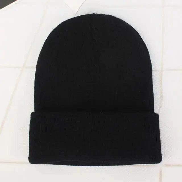 Winter Beanie Hats For Men And Women One Size Beanies Knitted Solid Cool Hat Girls Autumn Female Beanie Warm Comfortable Soft Casual Cap For Cold Weather Stevvex