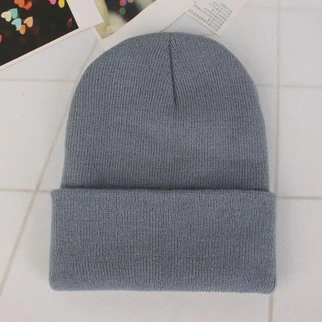 Winter Beanie Hats For Men And Women One Size Beanies Knitted Solid Cool Hat Girls Autumn Female Beanie Warm Comfortable Soft Casual Cap For Cold Weather Stevvex