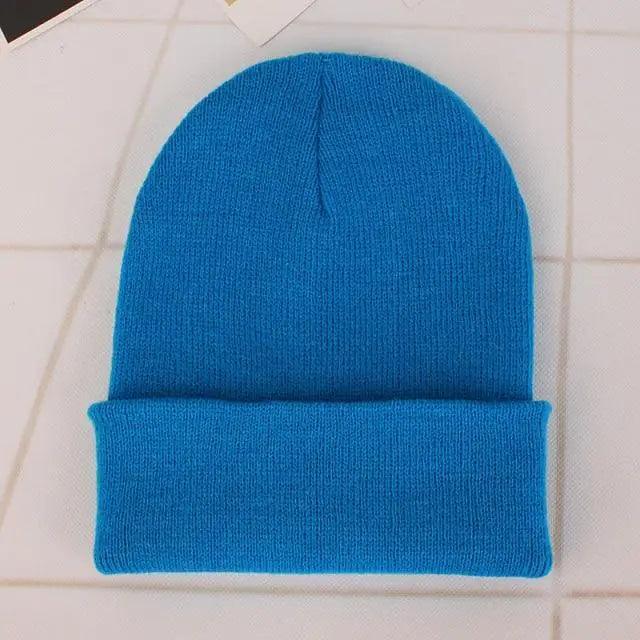 Winter Beanie Hats For Men And Women One Size Beanies Knitted Solid Cool Hat Girls Autumn Female Beanie Warm Comfortable Soft Casual Cap For Cold Weather Stevvex