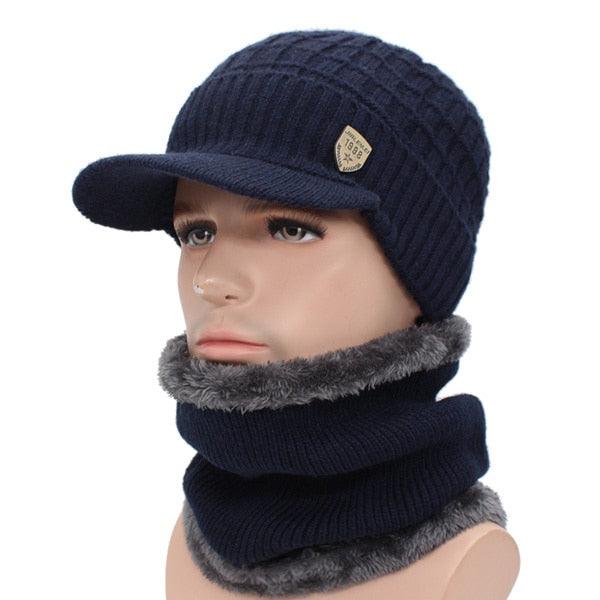 Winter Hat Skellies Beanies Hats Winter Beanies For Men Women Wool Scarf Caps Balaclava Mask Gorgas Bonnet Knitted Hat Set Outdoor Sport Warm Beanies Hat For Men Knitted Hats Bandana Hiking Camping Kid Neck Warmer Cap Stevvex
