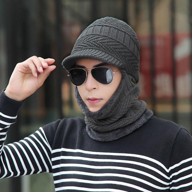Winter Hat Skellies Beanies Hats Winter Beanies For Men Women Wool Scarf Caps Balaclava Mask Gorgas Bonnet Knitted Hat Sport Warm Beanies Hat For Men Knitted Hats Bandana Hiking Camping Kid Neck Warmer Cap Stevvex