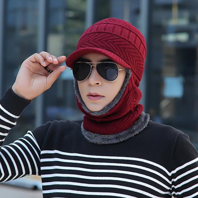 Winter Hat Skellies Beanies Hats Winter Beanies For Men Women Wool Scarf Caps Balaclava Mask Gorgas Bonnet Knitted Hat Sport Warm Beanies Hat For Men Knitted Hats Bandana Hiking Camping Kid Neck Warmer Cap Stevvex