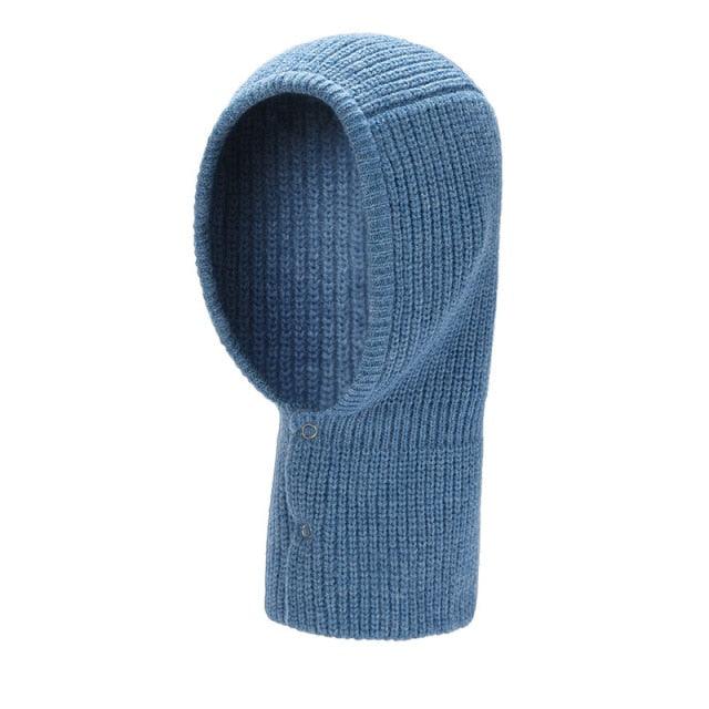 Winter Hat Skullies Beanies Hats Men Women Scarf Warm Breathable Hood Knitted Hat Caps Balaclava Mask Gorras Bonnet Knitted Hat Face Hooded Cowl Neckerchief with Drawstring Soft Balaclava Pullover Knitted Beanie for Adults Men Women Ski Caps Stevvex