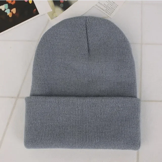 Winter Hats for Women Men New Beanies Knitted Solid Cool Hat Girls Autumn Female Beanie Warm Casual Cap For Winter Comfortable Soft Daily Slouchy Beanies Stylish Cool Hats For Girls And Boys Stevvex