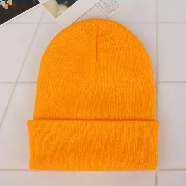 Winter Hats for Women Men New Beanies Knitted Solid Cool Hat Girls Autumn Female Beanie Warm Casual Cap For Winter Comfortable Soft Daily Slouchy Beanies Stylish Cool Hats For Girls And Boys Stevvex