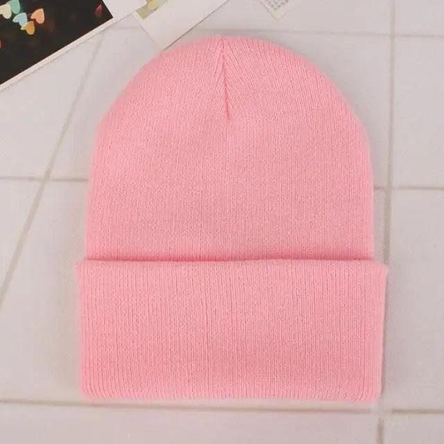 Winter Hats for Women Men New Beanies Knitted Solid Cool Hat Girls Autumn Female Beanie Warm Casual Cap For Winter Comfortable Soft Daily Slouchy Beanies Stylish Cool Hats For Girls And Boys Stevvex
