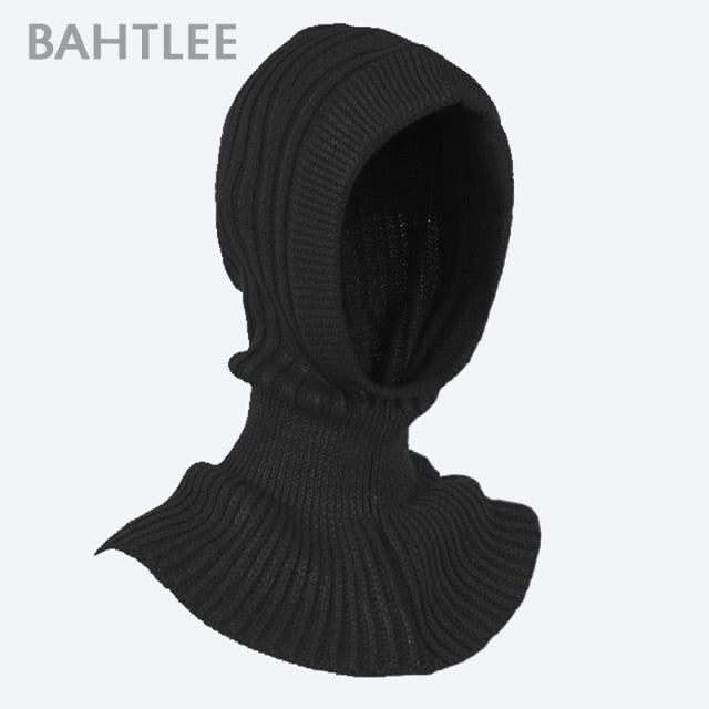 Winter Women Balaclava Wool Knitted Hat Scarf Caps Neck Warmer Hats Winter Motorcycle Mask Keep Warm Thermal Knitting Balaclava Motorbike Riding Face Mask Winter Warmed Windproof Ski Mask Cycling Hunting Fishing Tactical Airsoft Hat Stevvex