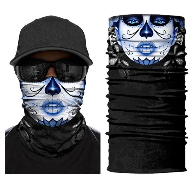 Women Balaclava Neck Gaiter Tubular Buff Bandana Scarf Headgear Bicycle Half Mask Face Cover Venom Headband Summer Men Beanie Hat Windproof Head Scarves Neck Warmer Cycling Camping Hiking Men Women Fashion Magic Scarves Turban Outdoor Headband Stevvex