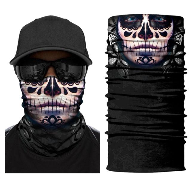 Women Balaclava Neck Gaiter Tubular Buff Bandana Scarf Headgear Bicycle Half Mask Face Cover Venom Headband Summer Men Beanie Hat Windproof Head Scarves Neck Warmer Cycling Camping Hiking Men Women Fashion Magic Scarves Turban Outdoor Headband Stevvex