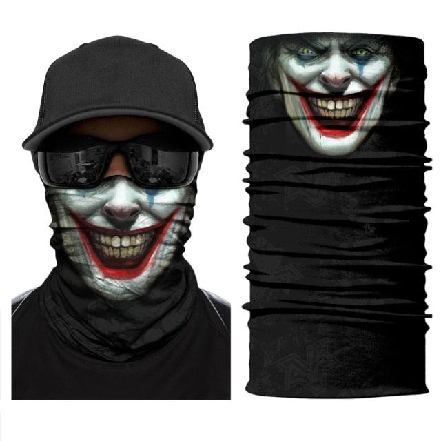 Women Balaclava Neck Gaiter Tubular Buff Bandana Scarf Headgear Bicycle Half Mask Face Cover Venom Headband Summer Men Beanie Hat Windproof Head Scarves Neck Warmer Cycling Camping Hiking Men Women Fashion Magic Scarves Turban Outdoor Headband Stevvex