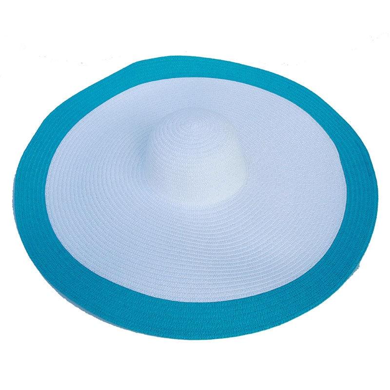 Women Oversized Foldable Summer Large Wide Hat Beach Straw Hat Cute Sun Cap Retro Foldable Handmade Big Hats Ladies UV Protection Hat Vintage Summer Sun Beach Hats Stevvex