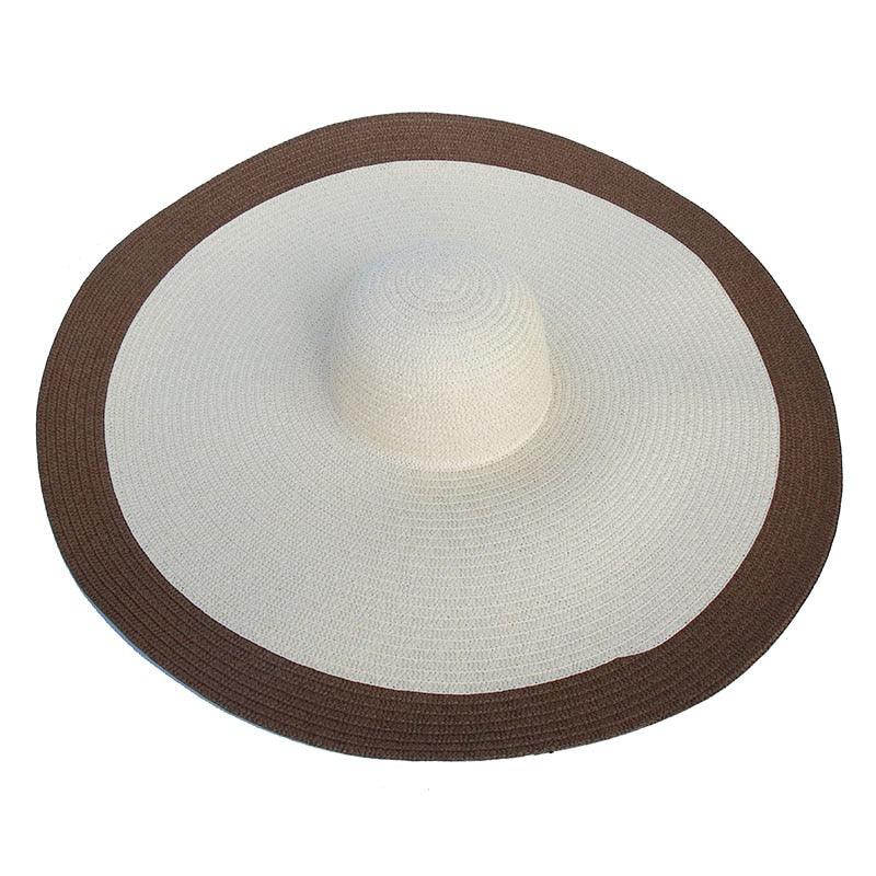 Women Oversized Foldable Summer Large Wide Hat Beach Straw Hat Cute Sun Cap Retro Foldable Handmade Big Hats Ladies UV Protection Hat Vintage Summer Sun Beach Hats Stevvex