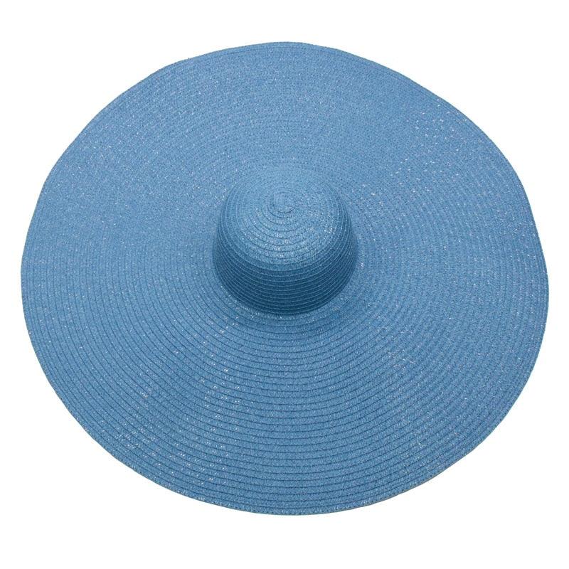 Women Oversized Foldable Summer Large Wide Hat Beach Straw Hat Cute Sun Cap Retro Foldable Handmade Big Hats Ladies UV Protection Hat Vintage Summer Sun Beach Hats Stevvex