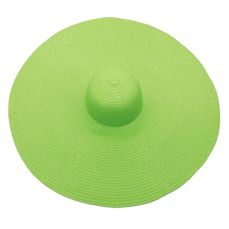 Women Oversized Foldable Summer Large Wide Hat Beach Straw Hat Cute Sun Cap Retro Foldable Handmade Big Hats Ladies UV Protection Hat Vintage Summer Sun Beach Hats Stevvex