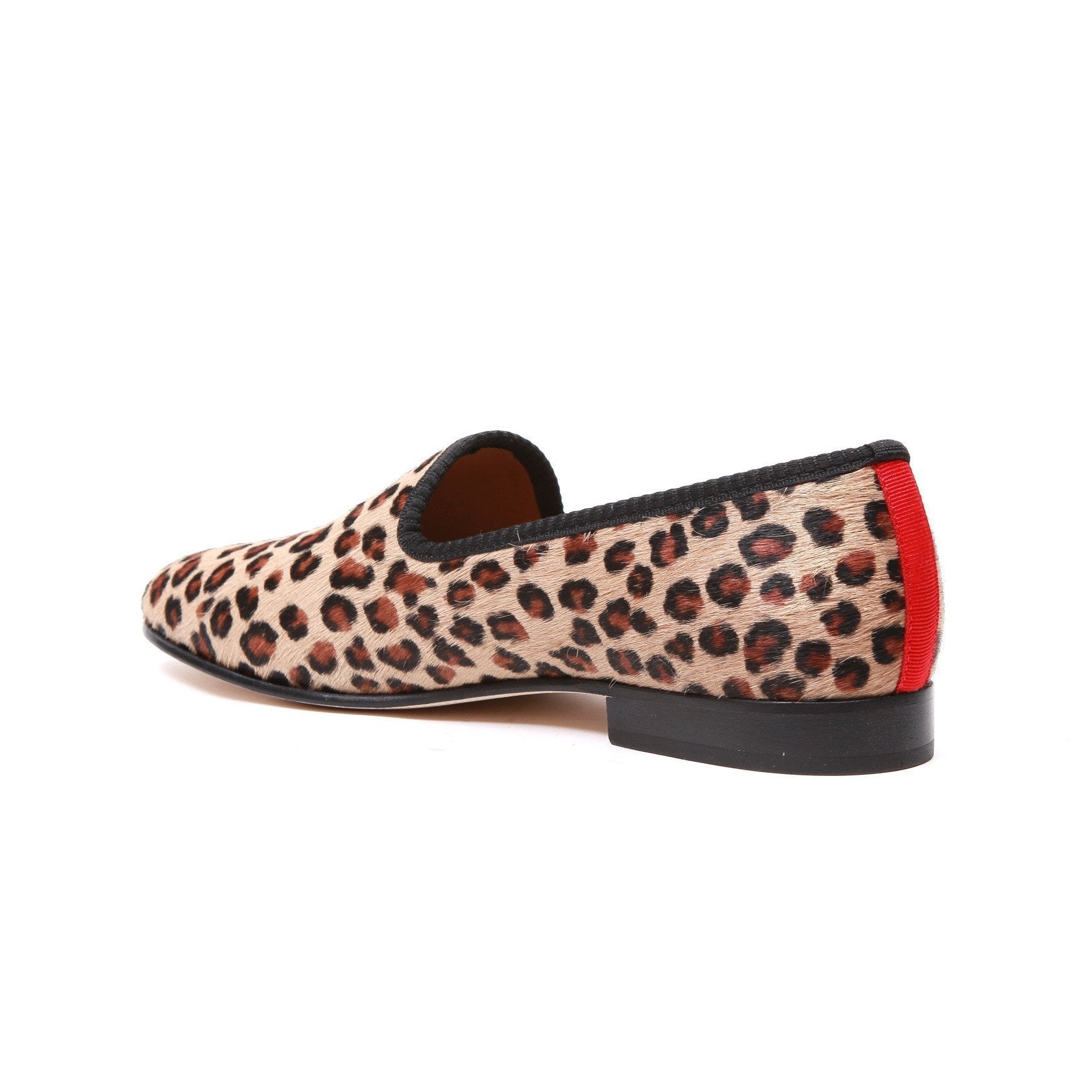 Women's Pony Hair Leopard Slipper Del Toro Shoes